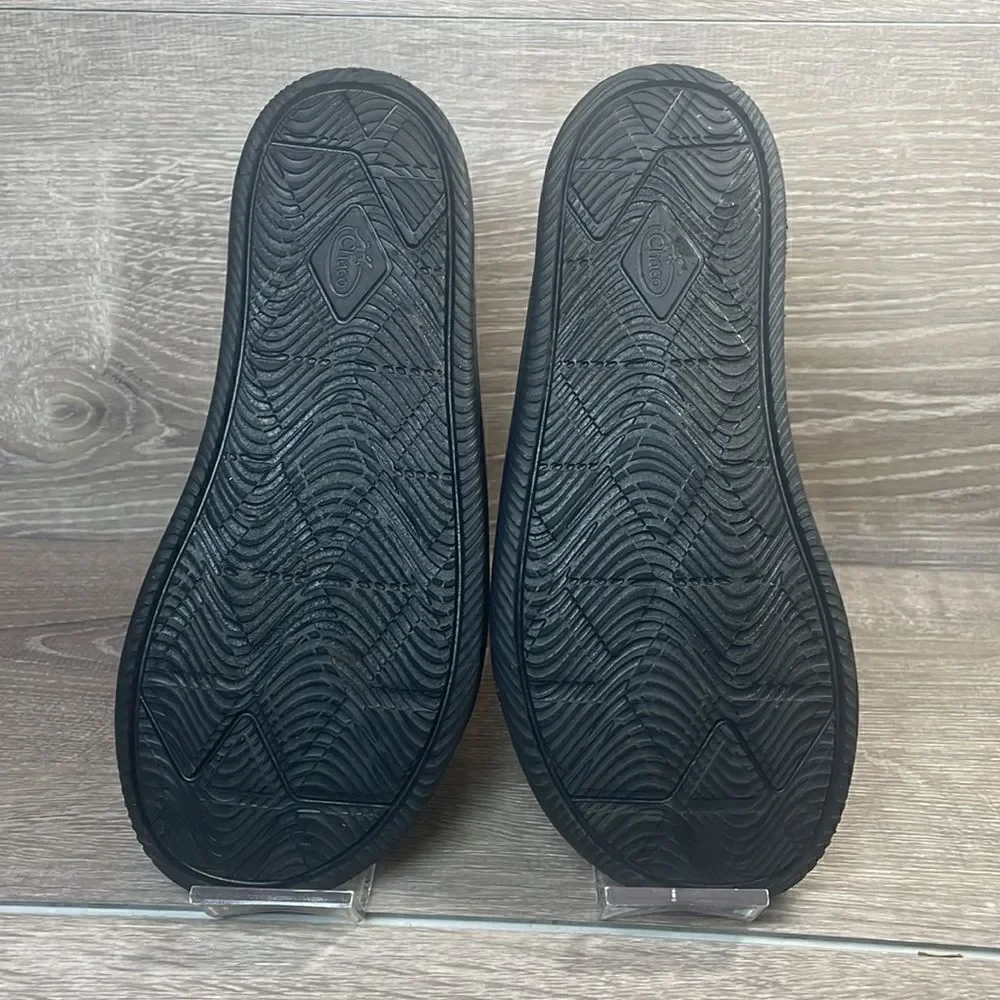 Chaco Chillos Big Boy Sz 4 Slip On Black Adjustable Strap Slides Sandals